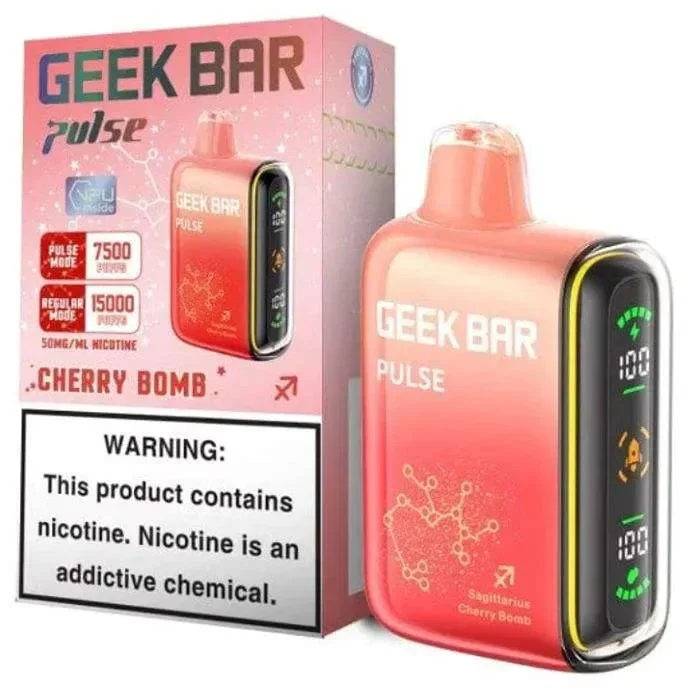 Cherry Bomb Geek Bar Flavor