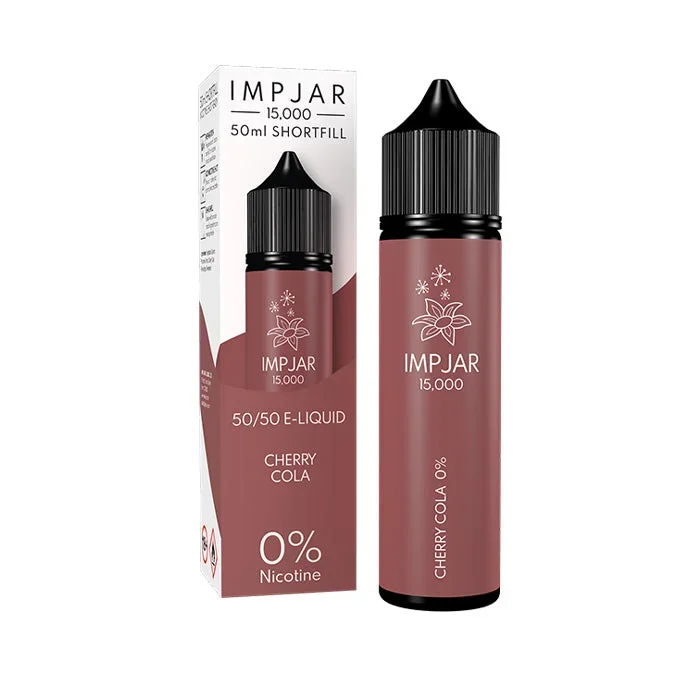 Cherry Cola 50ml Shortfill E-Liquid by Imp Jar