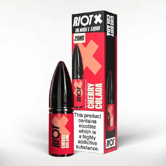 Cherry Colada Nic Salt E-Liquid by Riot X