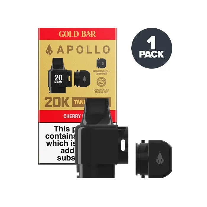 Cherry Fizz Gold Bar Apollo Tank & Refill Pod