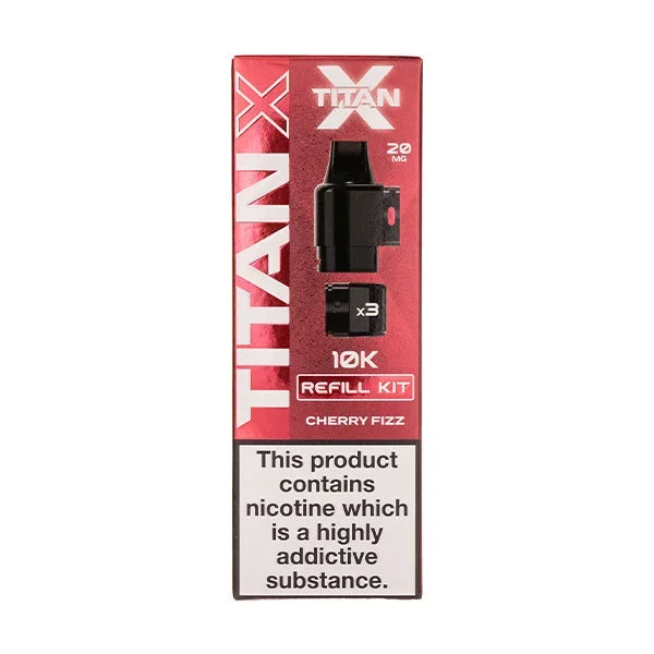 Cherry Fizz Titan X Refill Pack by Titan