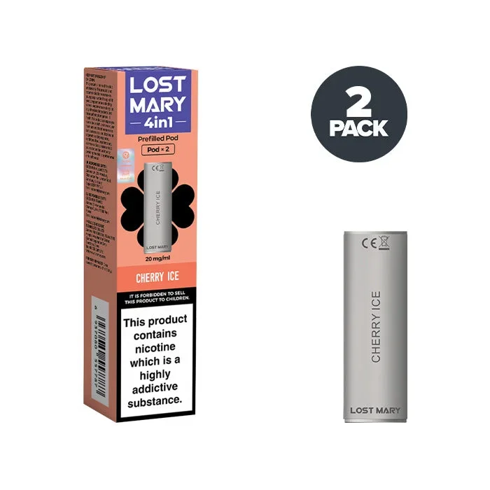 Cherry Ice Lost Mary 4in1 Pods