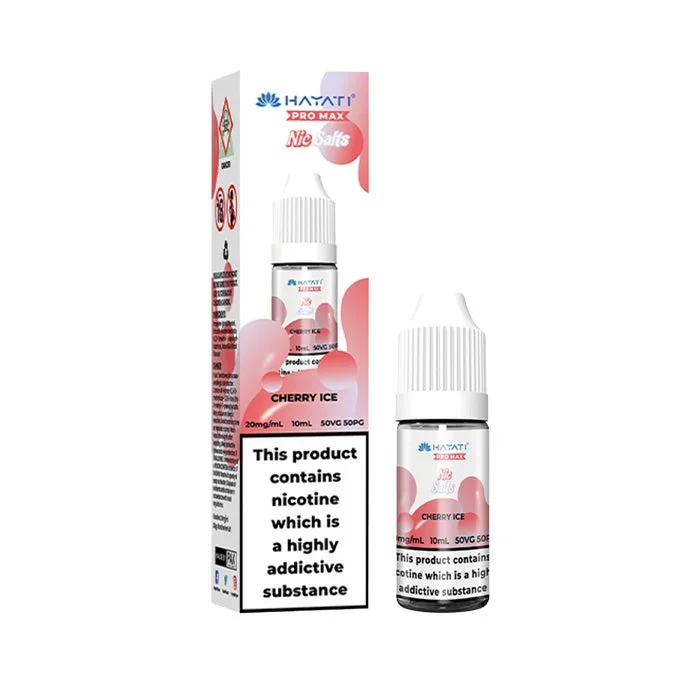 Cherry Ice Nic Salt E-Liquid by Hayati Pro Max