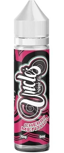 Cherry Menthol E Liquid by Uncles Vape Co