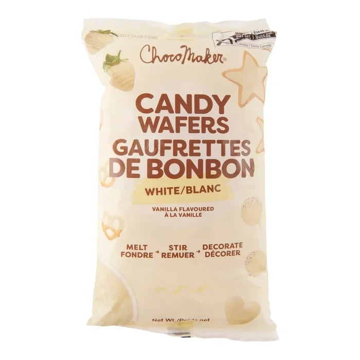 Choco Maker Galettes de bonbons au chocolat blanc, 340 g