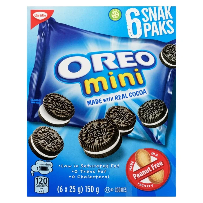 Christie Oreo Biscuits Mini, emb. de 6, 25 g
