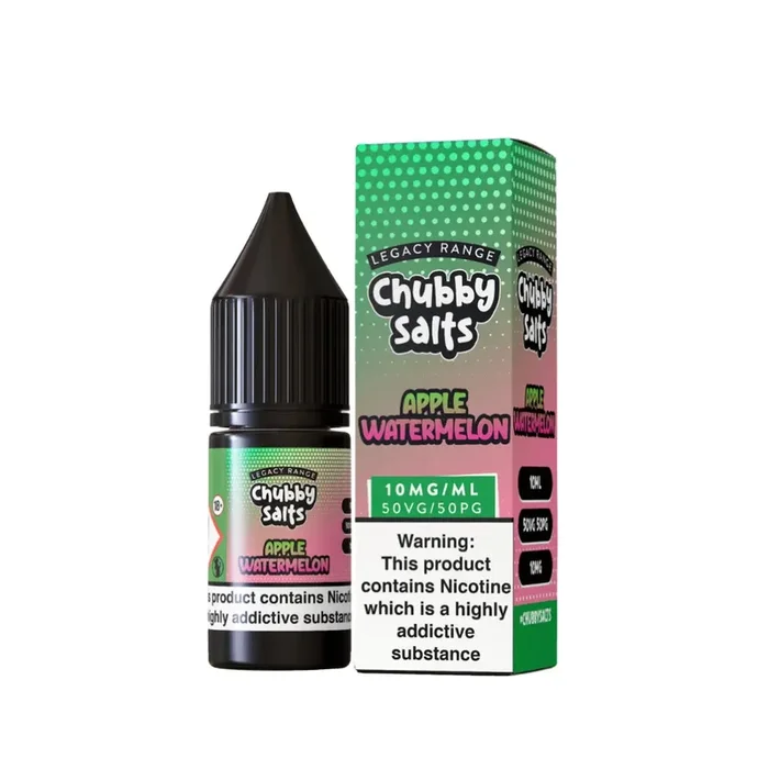 Chubby Apple Watermelon 10ml Nic Salt E-liquid