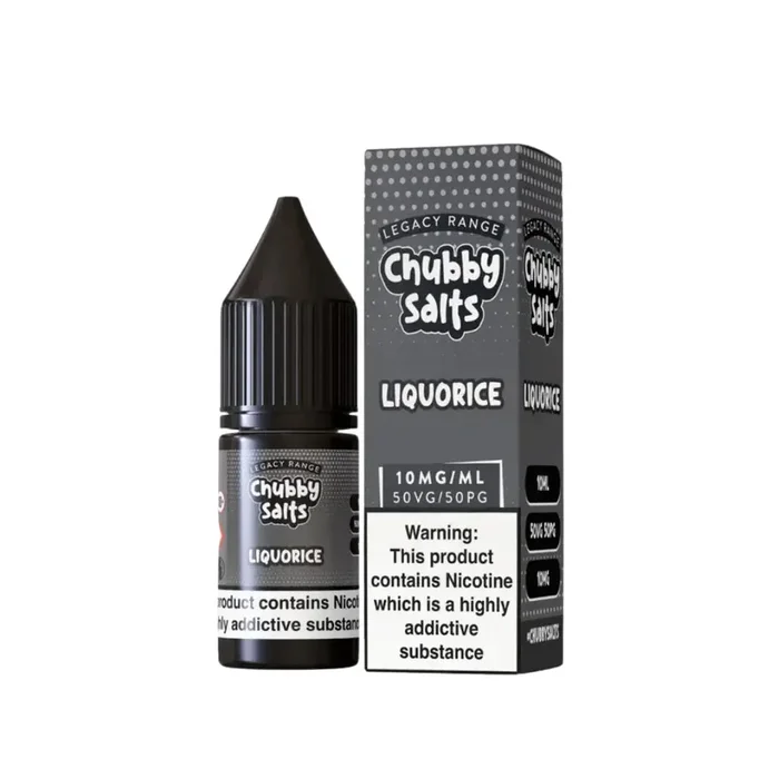 Chubby Liquorice 10ml Nic Salt E-liquid