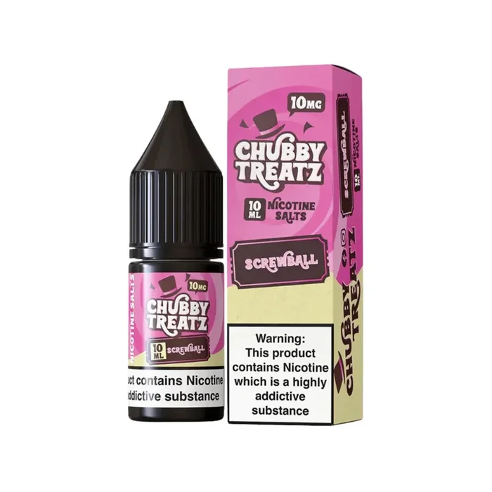 Chubby Treatz Screwball 10ml Nic Salt E-liquid