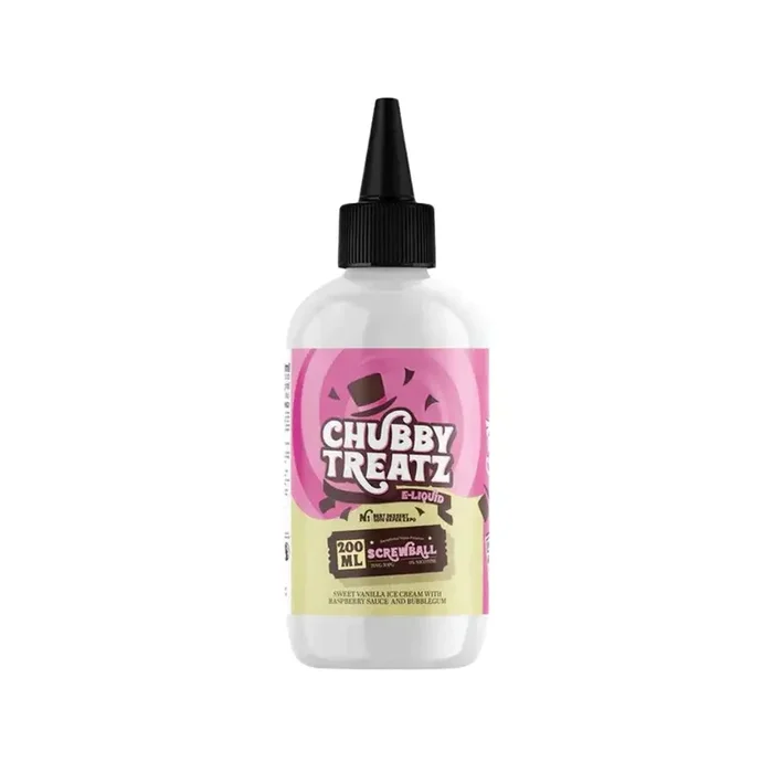 Chubby Treatz Screwball 200ml Shortfill E-liquid