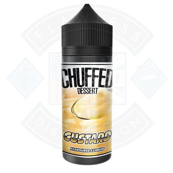 Chuffed Dessert – Custard 0mg 100ml Shortfill E-Liquid