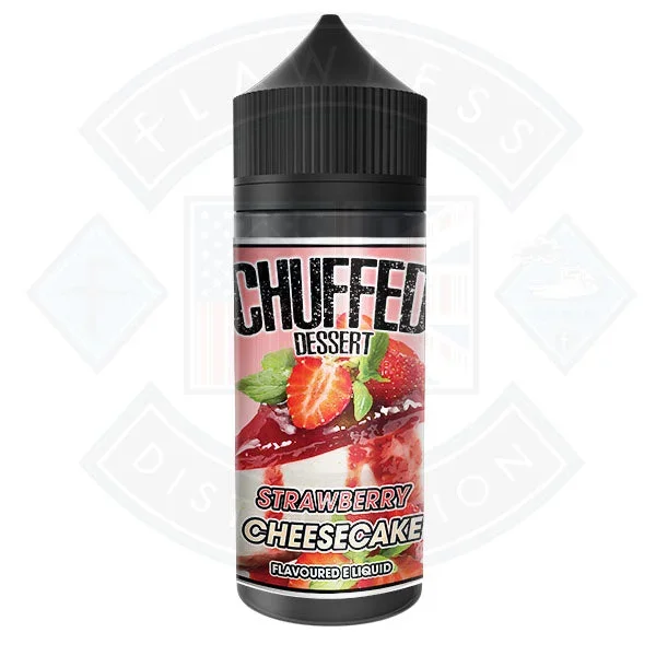 Chuffed Dessert – Strawberry Cheesecake 0mg 100ml Shortfill E-Liquid