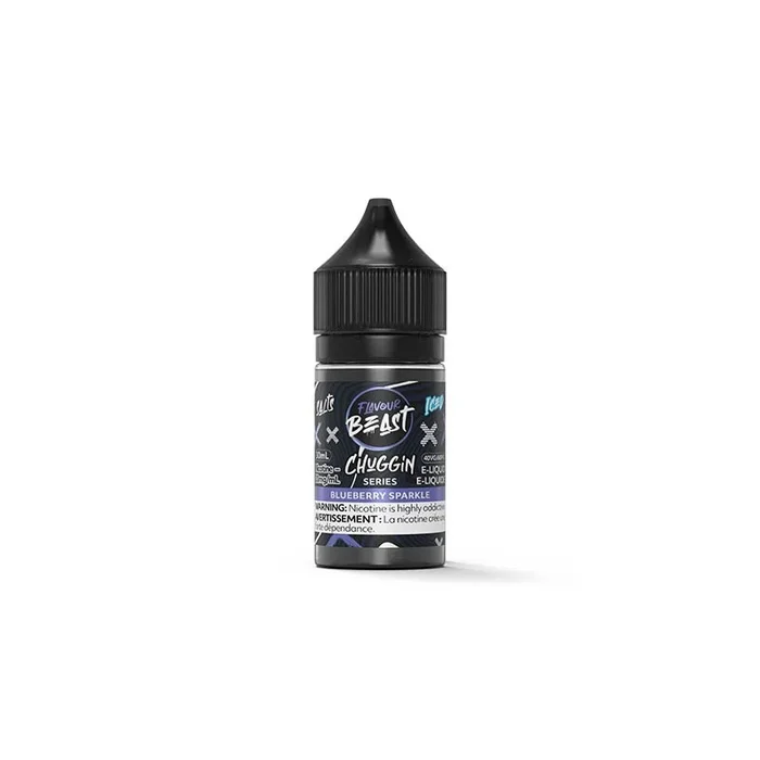 Chuggin Blueberry Sparkle Iced Salt by Flavour Beast E-Liquid (AB)