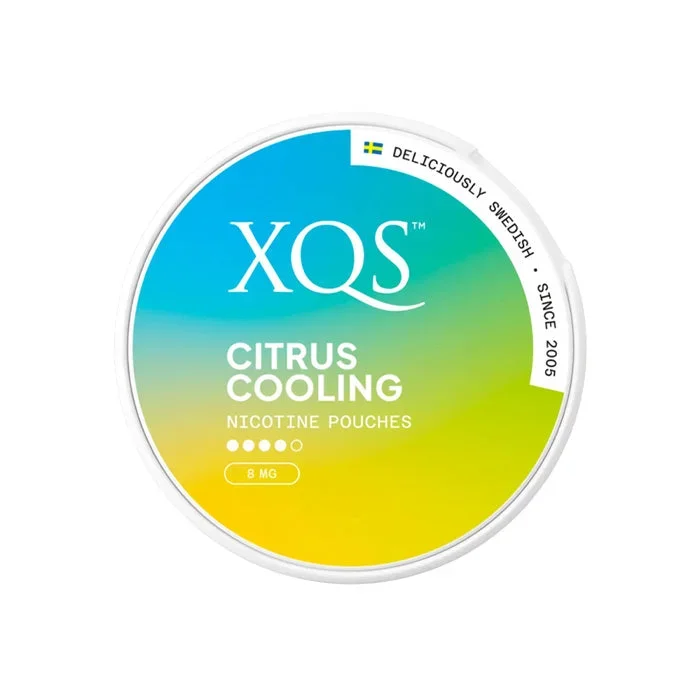Citrus Cooling XQS Nicotine Pouches