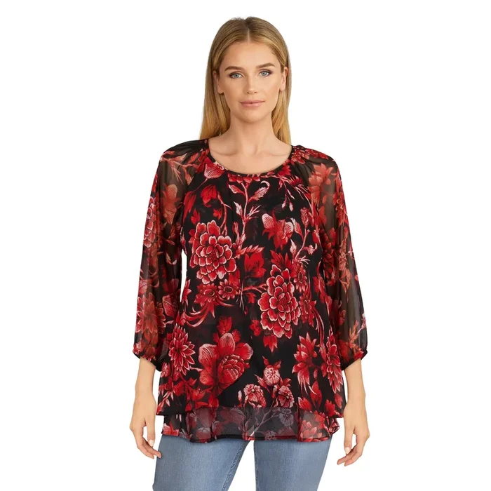Classic Editions Women’s Chiffon Blouse