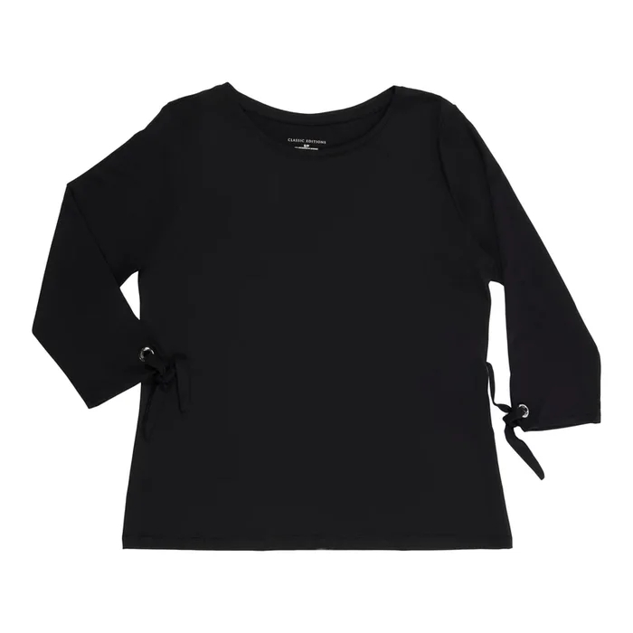 Classic Editions Women’s Classic Flair 3/4 Sleeve Top