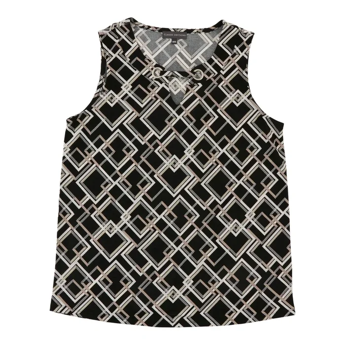 Classic Editions Women’s Puff Print Camisole