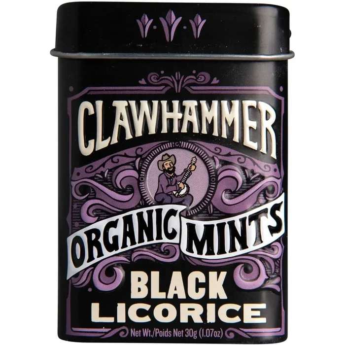 Clawhammer Organic Black Licorice Mint, 30 g