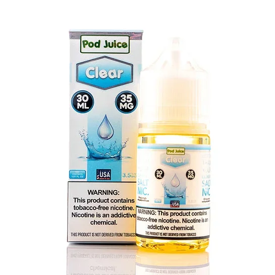 Clear Salt – Pod Juice E-Liquid