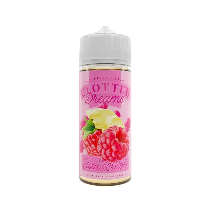 Clotted Dreams Raspberry Jam & Clotted Cream 100ml Shortfill E-Liquid