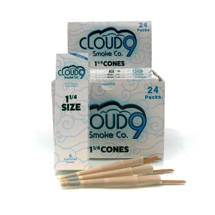 Cloud 9 Cones 1 1/4 6pk