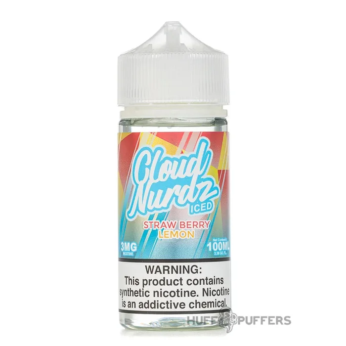 Cloud Nurdz – Iced Strawberry Lemon 100mL