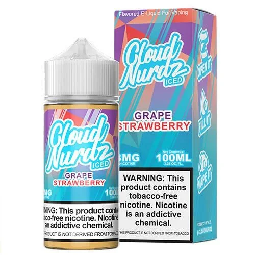 Cloud Nurdz Iced TFN Premium E-Liquid 100ml