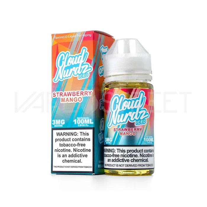 Cloud Nurdz TFN Iced Strawberry Mango (100ml)