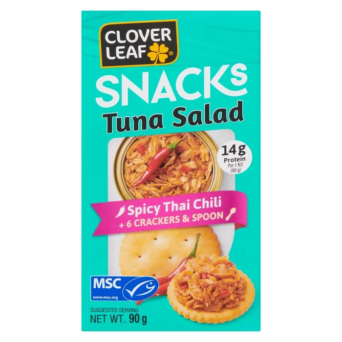 Clover Leaf Tuna Snacks Spicy Thai Chili – 90g