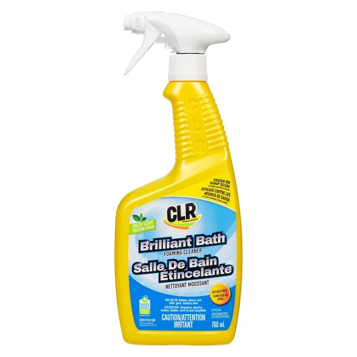 CLR Foaming Cleaner Brilliant Bath Fresh Scent, 760 ml