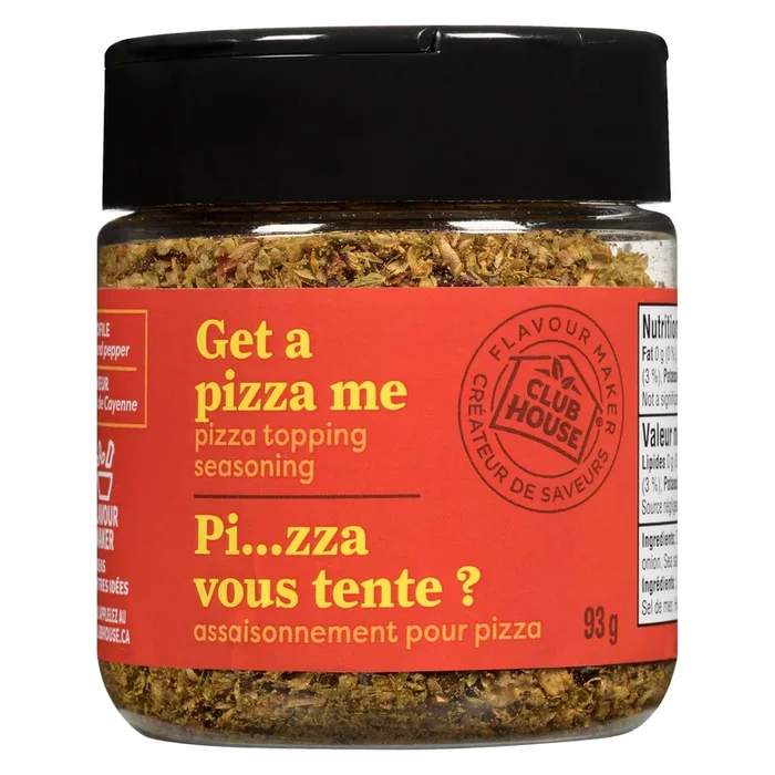 Club House Flavour Maker Pizza Topping Seasoning, 93 g