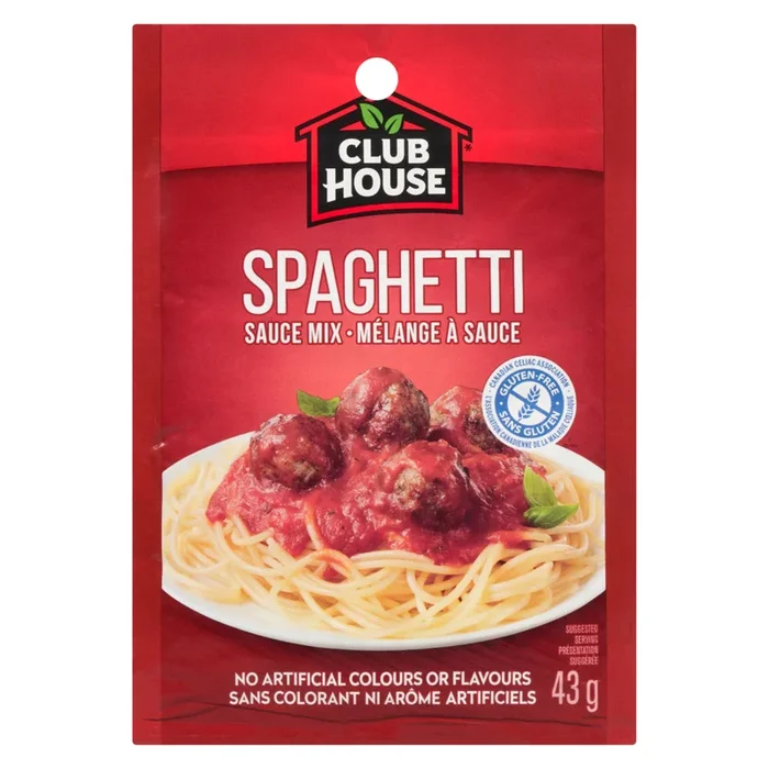 Club House Spaghetti Sauce Mix – 43g