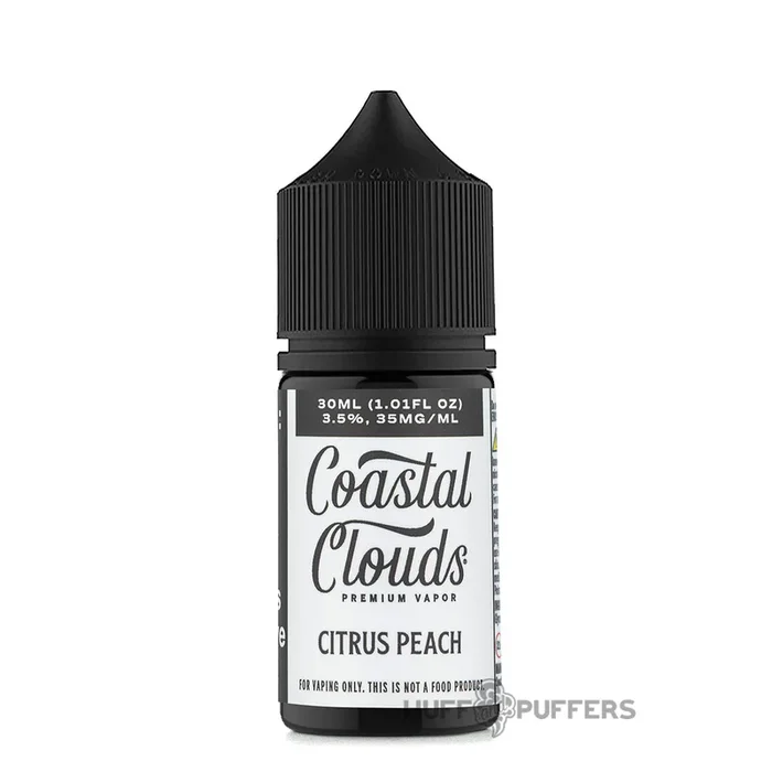 Coastal Clouds Salt – Citrus Peach 30mL