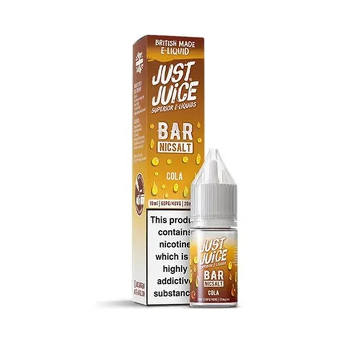 Cola 10ml Nic Salt E-Liquid by Just Juice Bar Salt