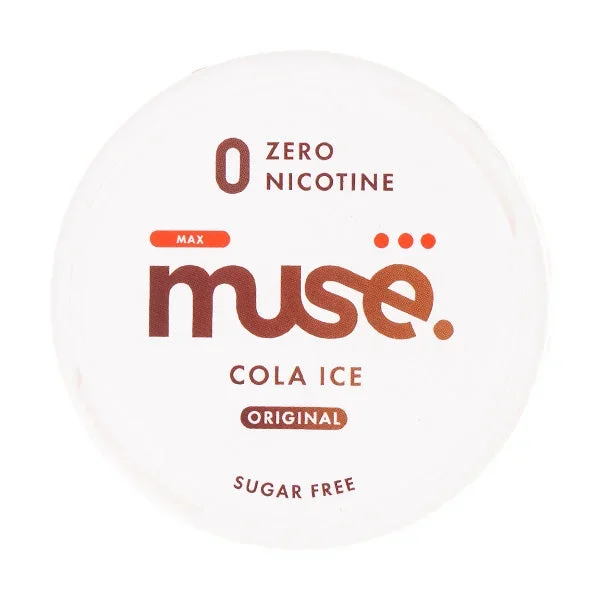 Cola Ice Zero Nicotine Pouches by Muse