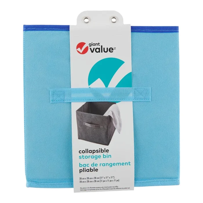 Collapsible Cube Bin