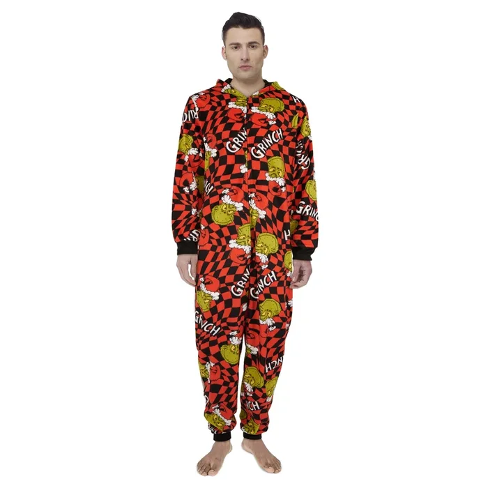 Combinaison pyjama sous licence Le Grincheux pour hommes