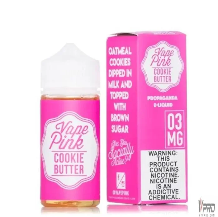 Cookie Butter – Vape Pink Propaganda Synthetic 100mL