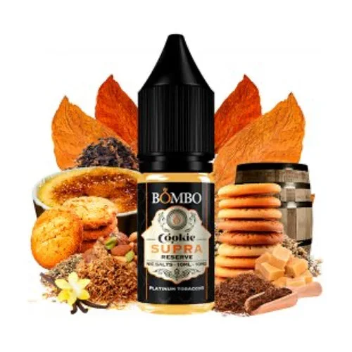 Cookie Supra Reserve – Platinum Tobaccos Nic Salts 10ml (Bombo)