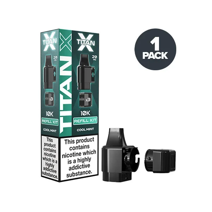 Cool Mint Titan X Prefilled Pods