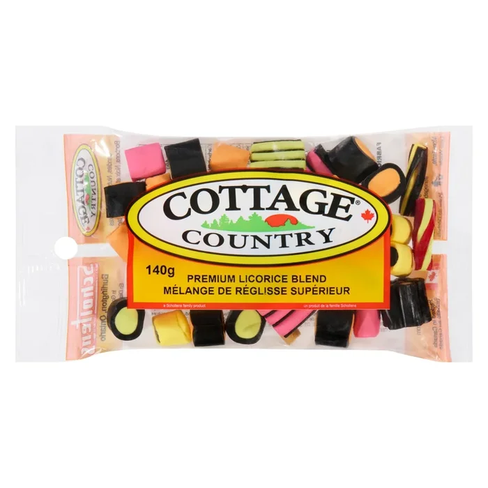 Cottage Country Premium Licorice, 140-g