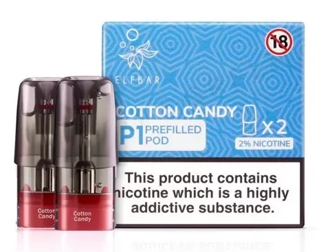 Cotton Candy Elf Bar Mate P1 Prefilled Pod