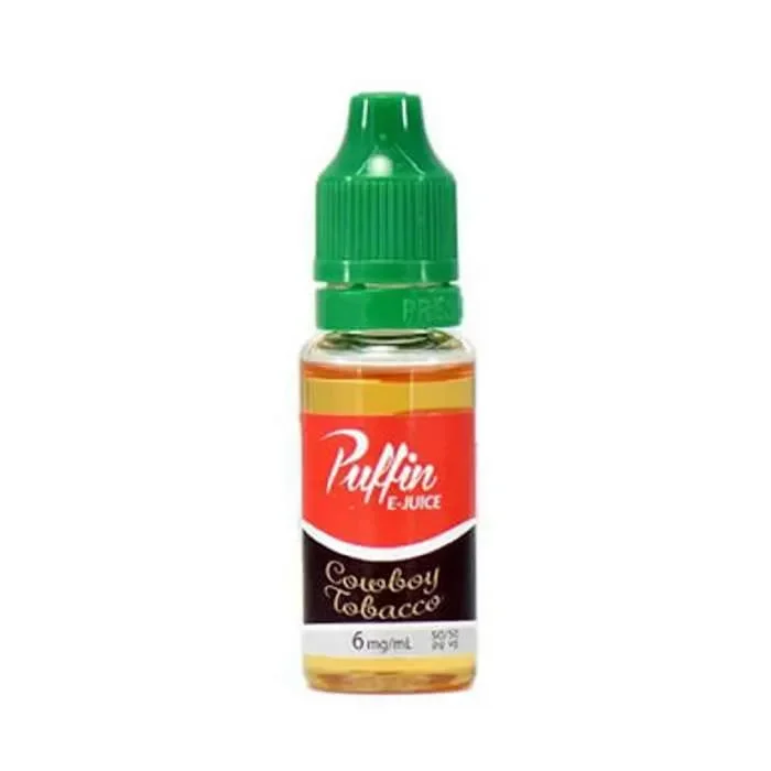 Cowboy Tobacco E-Liquid by Puffin E-Juice