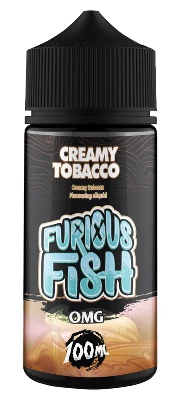 Creamy Tobacco E Liquid by Furious Fish 100ml