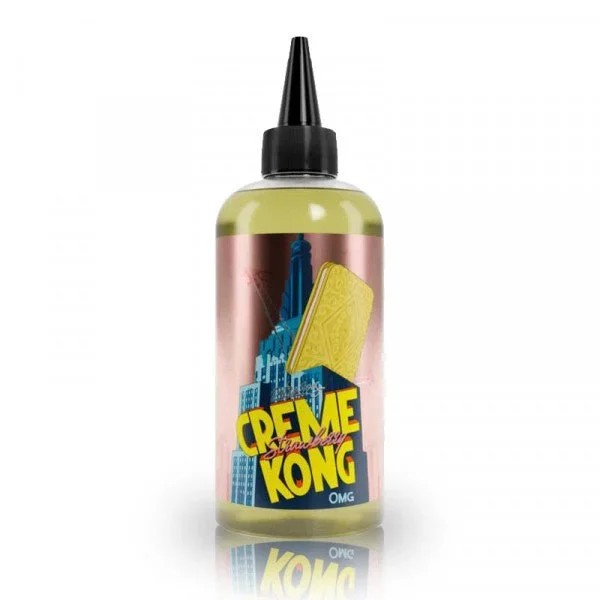Creme Kong Strawberry 200ml Shortfills