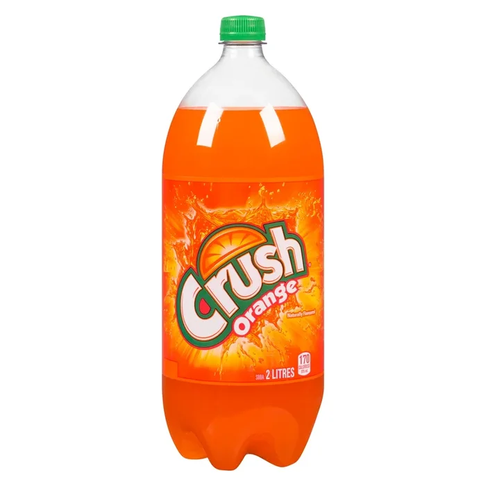 Crush Boisson Gazeuse Orange, 2 L