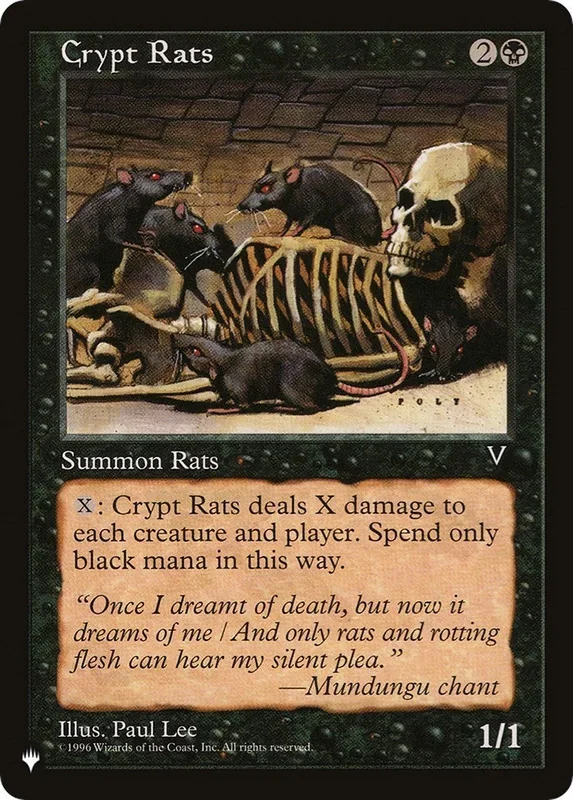 Crypt Rats (LIST)