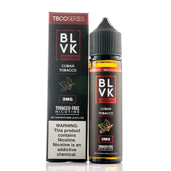 Cuban Tobacco – BLVK E-Juice (60 ml)