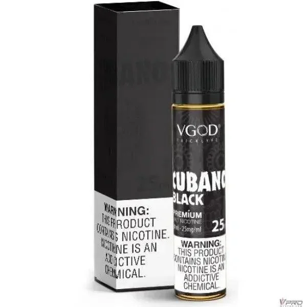 Cubano Black – VGod SaltNic 30mL