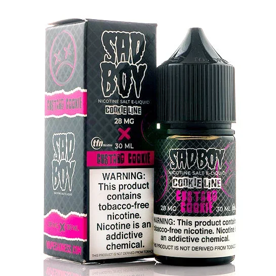Custard Cookie Salt – Sadboy E-Juice